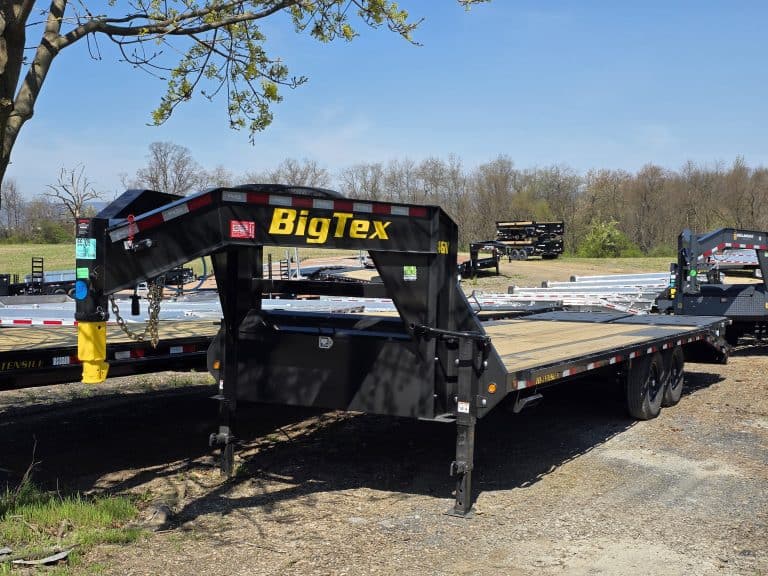 Return -NEVER USED! Big Tex 16K Tandem Axle Gooseneck Trailer 8.5×25 (14GN-25D5A-MRBK)