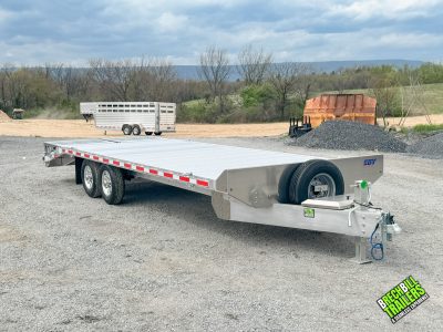 EBY Deck-Over 14K Equipment Trailer 8.5x20 (DO14K24-50) with 2026 design updates!