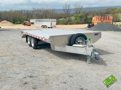 EBY Deck-Over 16K Equipment Trailer 8.5x20 (DO16K20-50) with 2026 design updates!