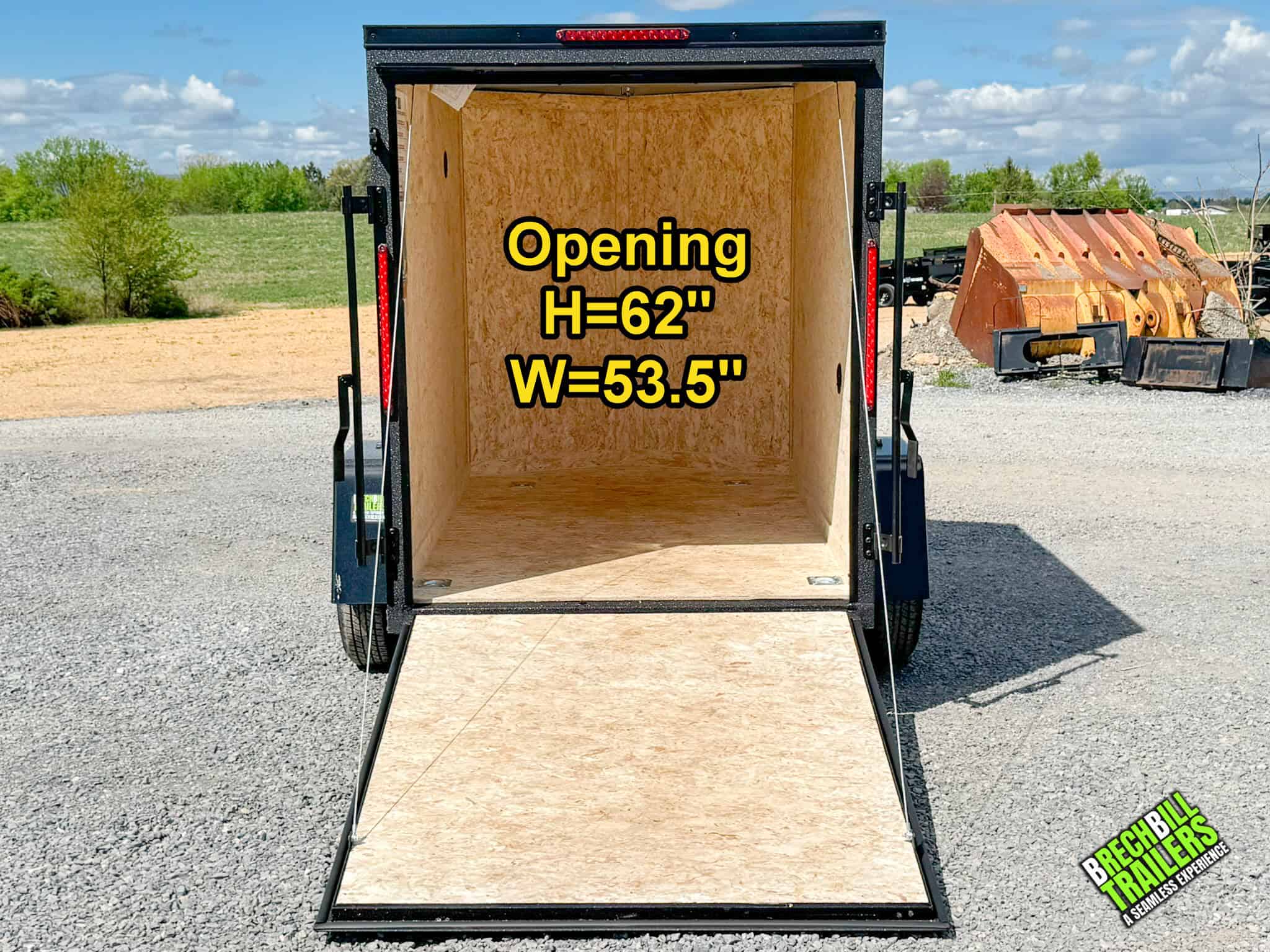 5×8 Enclosed Cargo Trailer photo 9