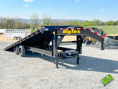 Big Tex 16OT - Heavy Duty Gooseneck Over-The-Axle Hydraulic Tilt Trailer 8.5'x24'x19.2K (16OT-24GN)