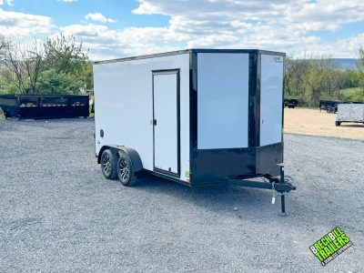 Look DLX Flat Top Enclosed Trailer 7x14 (K-DX8414-070)