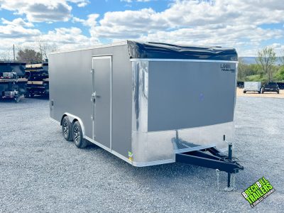Discounted Factory Color Mismatch - Look LXT Enclosed Composite Cargo Trailer 8.5x18 (K-XTB10218-100)
