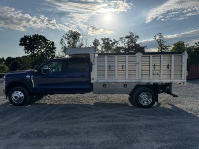 EBY FLEX Landscape Body 11'4”x 96″ w/48" Cabshield for 84" CA Dual Rear Wheel – 8BD001322