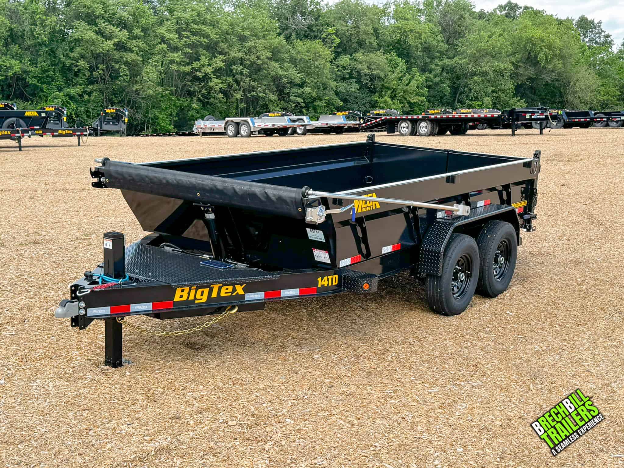 Big Tex 14TD 83×14 Telescopic Dump Trailer 14K GVWR X-Package