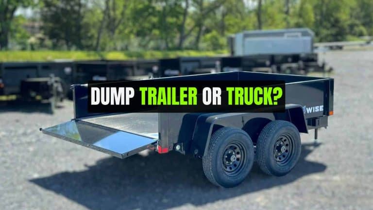 DUMP TRAILER OR TRUCK
