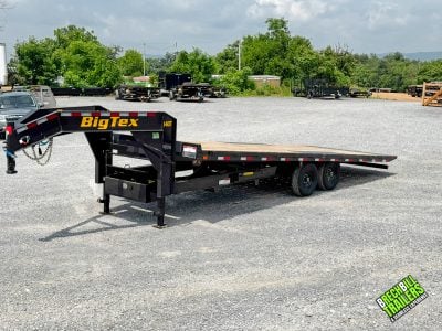 Big Tex 14OT - Gooseneck Heavy Duty Over-The-Axle Hydraulic Tilt Trailer 8.5'x24'x14K (14OT-24GN)