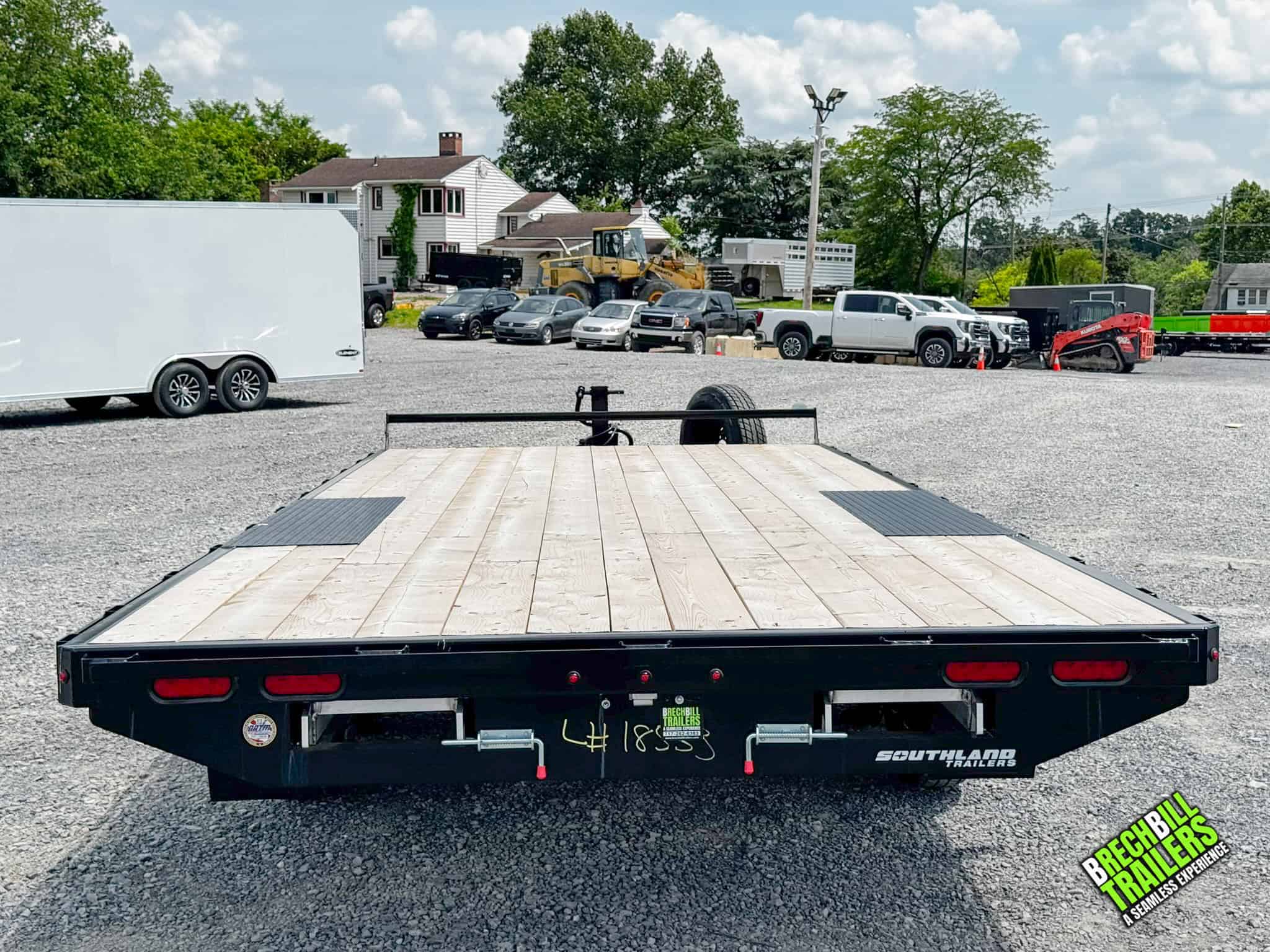 9×20 Equipment Flatbed Trailer photo 6