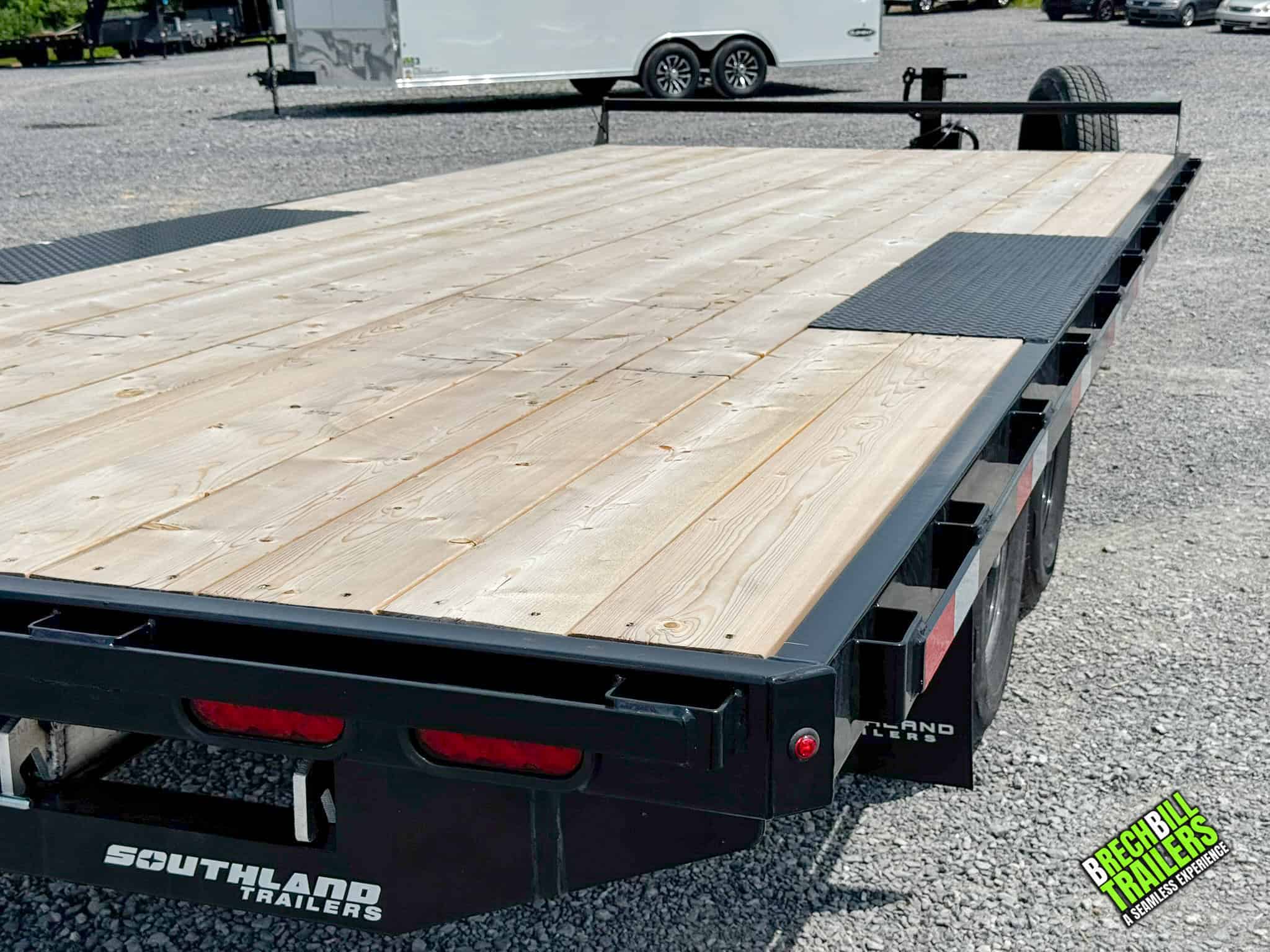 9×20 Equipment Flatbed Trailer photo 5