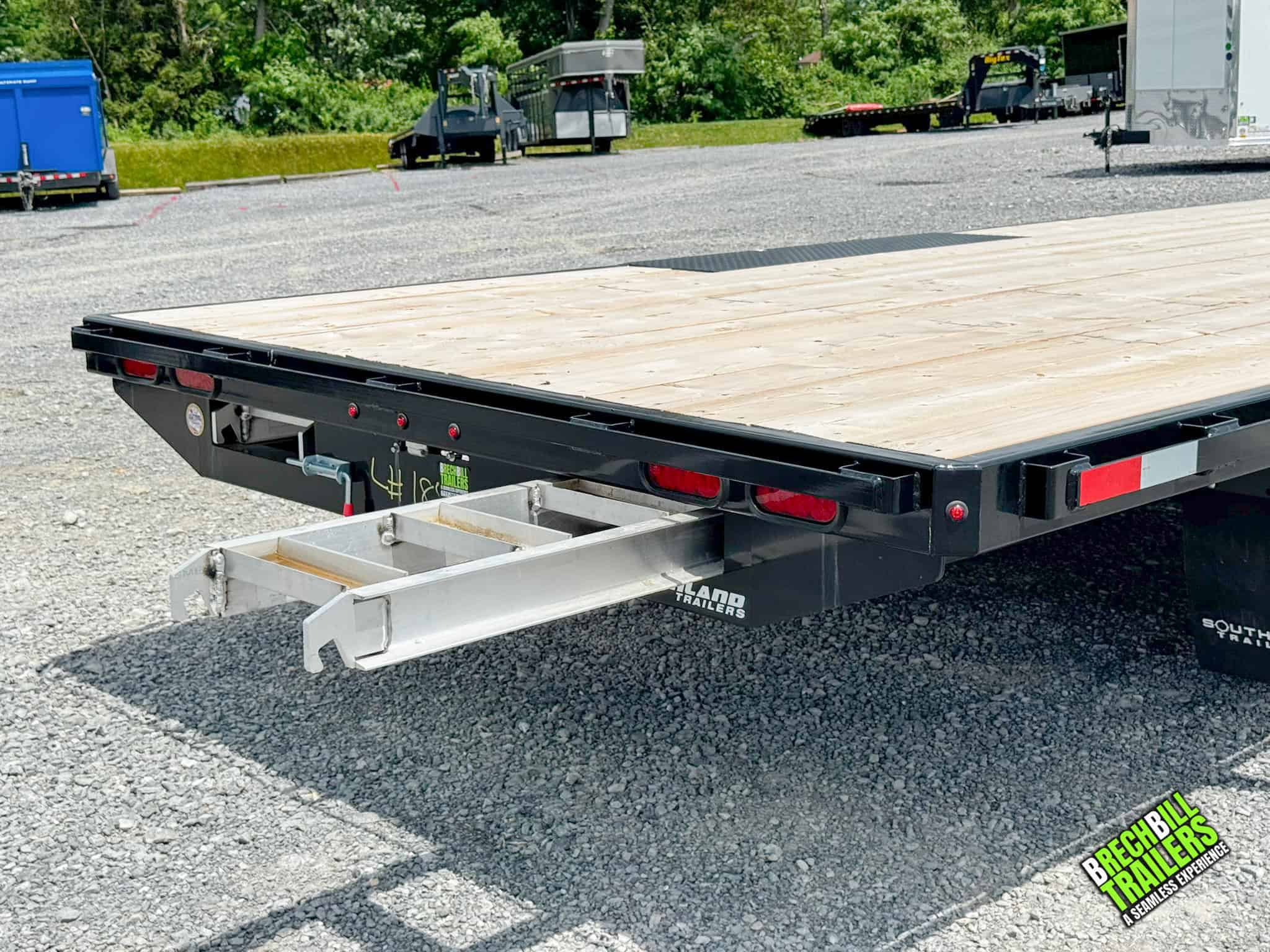 9×20 Equipment Flatbed Trailer photo 7