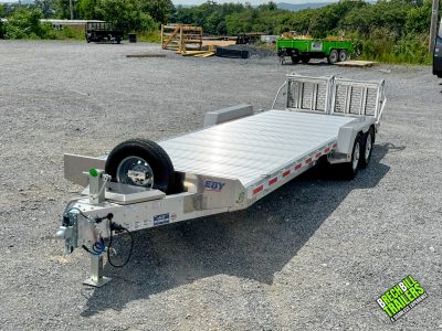 EBY Low Profile 14K Equipment Trailer 7x24 (LP14K24) with 2026 design updates!