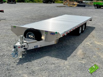EBY Deck-Over 14K Equipment Trailer 8.5x24 Slide-in Ramps (DO14K24-SIR) with 2026 design updates!