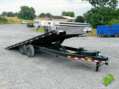 Big Tex 14OT - Heavy Duty Over-The-Axle Hydraulic Tilt Trailer 8.5'x22'x14K (14OT-22)