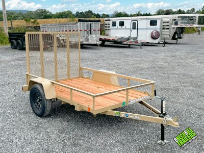 Bwise UTE 3K Utility Landscape Trailer Angle 5x8 (UTE-508)