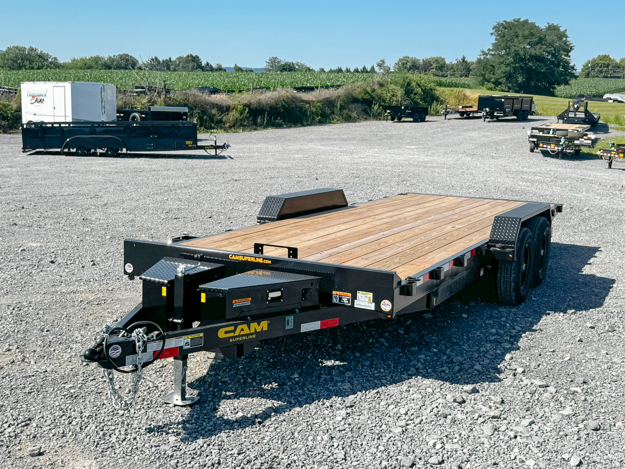 7×20 Car Hauler Trailer photo 2