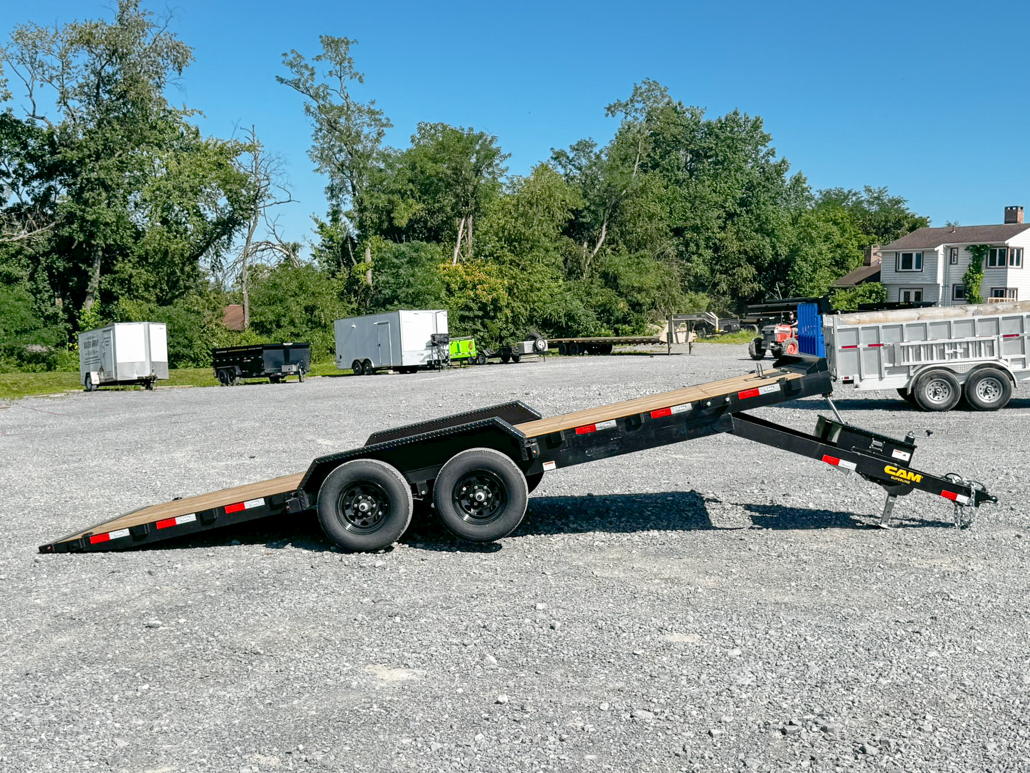 7×20 Car Hauler Trailer photo 9