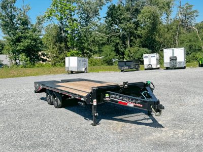 Horizon FTZ 8.5'x20' 15.2K Deckover Equipment Trailer (FTZ20'x102"x34"BP7K)