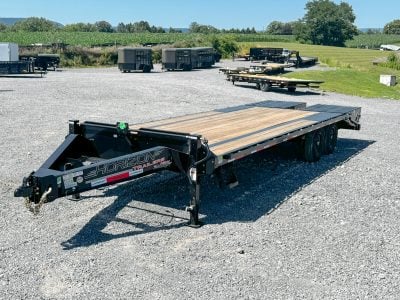 Horizon FTZ 8.5'x24' 15.2K Deckover Equipment Trailer (FTZ24'x102"x34"BP7K)