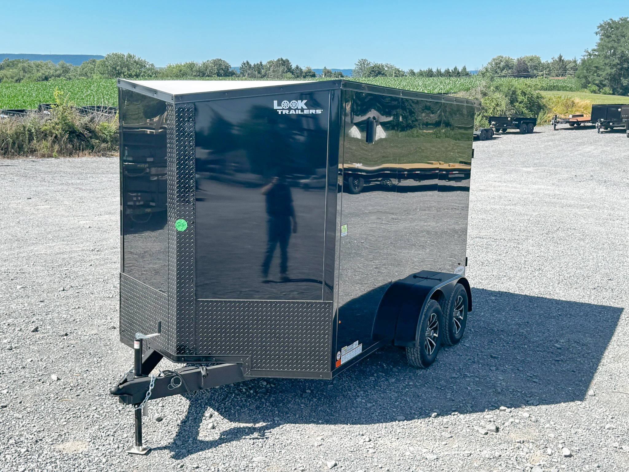 7×12 Enclosed Cargo Trailer photo 2