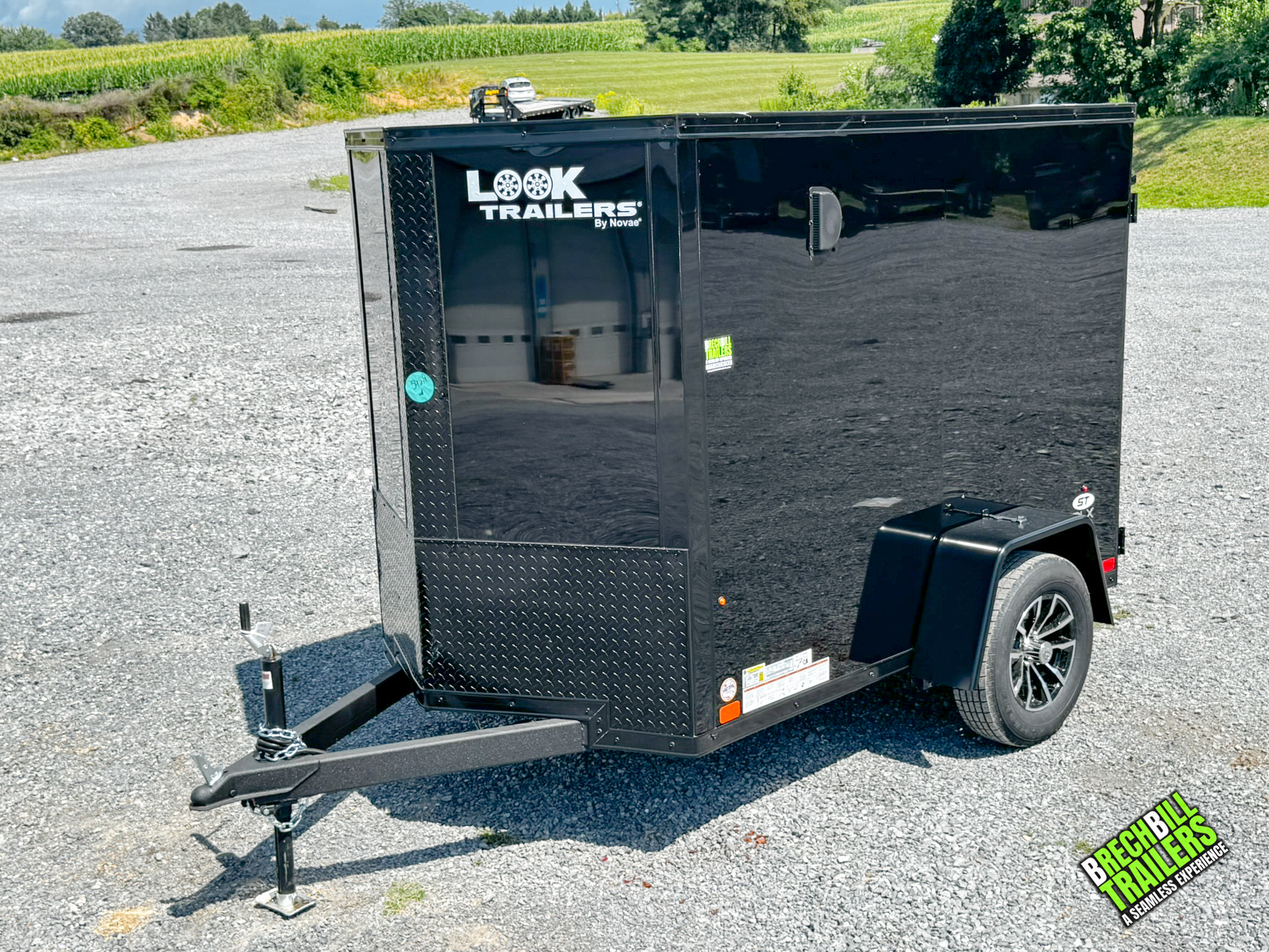 Look K-DX6008-030 ST DLX 5x8 Enclosed Trailer