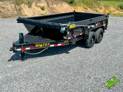 Big Tex Heavy Duty I-Beam Telescopic Dump Trailer X-Series(16TD-14C2A-X2BK)