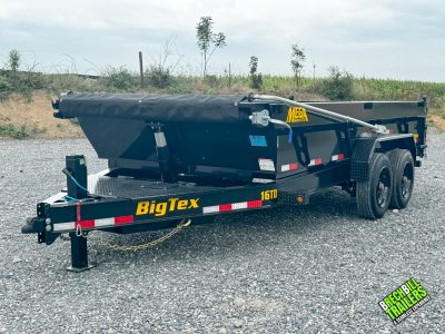 Big Tex Heavy Duty I-Beam Telescopic Dump Trailer X-Series(16TD-16C2A-X2BK)