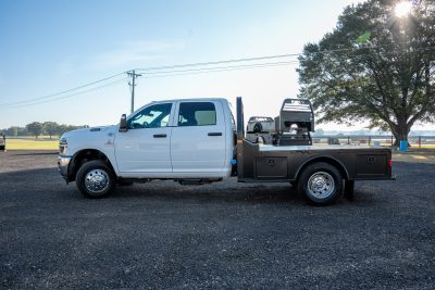 NXG XSB 8'6" Steel Skirted Flatbed – SRW, 57" CA, Take-Off (XSB-B845742)