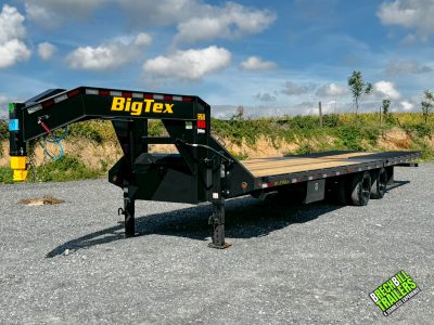 Big Tex 23K Hydraulic Dovetail Gooseneck Equipment Trailer(22GH-32D12A)