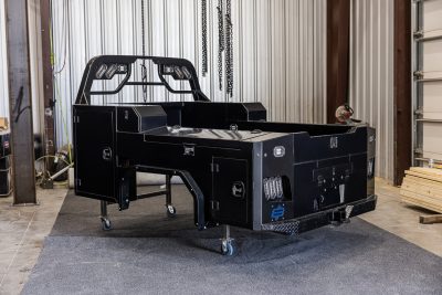 Bed Boss Armor-Vault 8'6" Steel Service Body – SRW, 56"-58" CA, Take-Off (AV86845742)