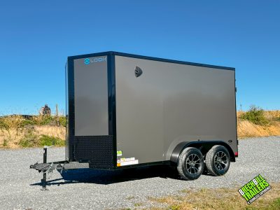 Look DLX Flat Top Enclosed Trailer 6X12 (K-DX7212-070)