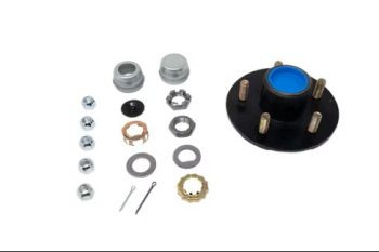 3,500lbs. Axle Idler Hub Kit, 5 on 4.5 Bolt Pattern, (H84545BX)