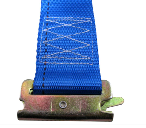 Erickson 59136 Blue 2-Inch X 12-Foot Ratcheting E-Track Logistic Strap – 3500 Lbs Load Capacity For Cargo Securing