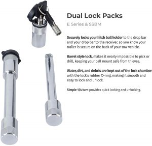 Fastway Flash 86-00-3660 Flash E-Series Dual Lock Pack with 2 Keys