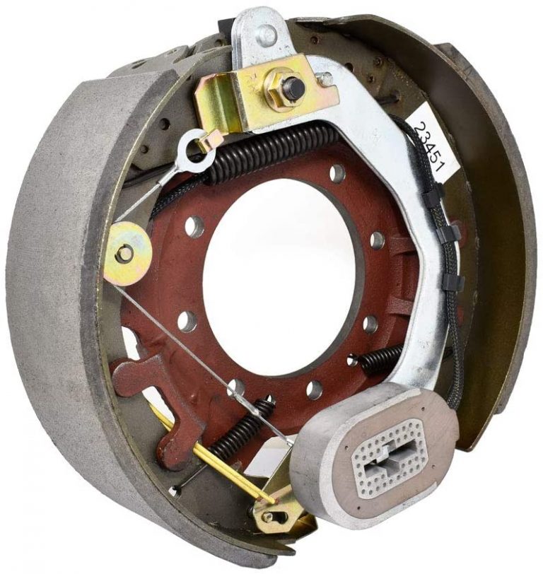 12-1/4" x 3-3/8" 9K-10K FSA RH Electric Brake Assembly with 7 Bolt Backing Plate Replaces Dexter 23-451