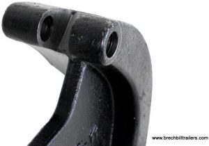 Dexter Axle Disc Brake Anchor Yoke for 12K Torflex (#14) Axles ONLY - Includes 6 O-Rings (090-011-02)
