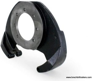 Dexter Axle Disc Brake Anchor Yoke for 12K Torflex (#14) Axles ONLY - Includes 6 O-Rings (090-011-02)
