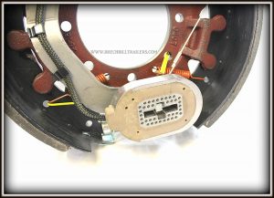 Dexter AXLE K23-438-00 10K Electric Brake Assembly 12.25X4 Left Hand
