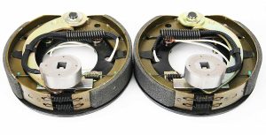 New 7" X 1-1/4" Trailer Electric Brake Assembly (1 Right + 1 Left) - 21001