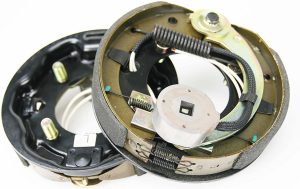 New 7" X 1-1/4" Trailer Electric Brake Assembly (1 Right + 1 Left) - 21001