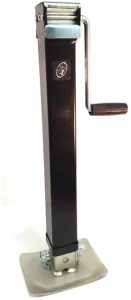 Southwest Wheel 8,000 lbs. RAM Side Wind Weld on Square Tube Drop Leg Jack