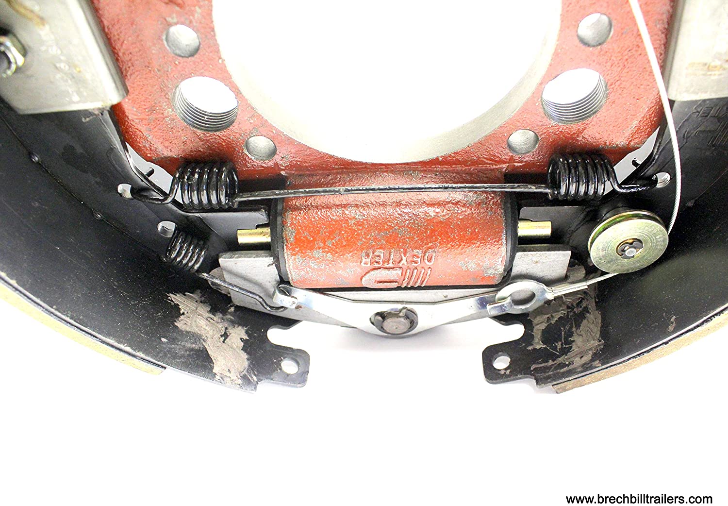 12-1/4 X 4 Inch 10K HD Electric Brake Assembly - RH FSA For Dexter Axles