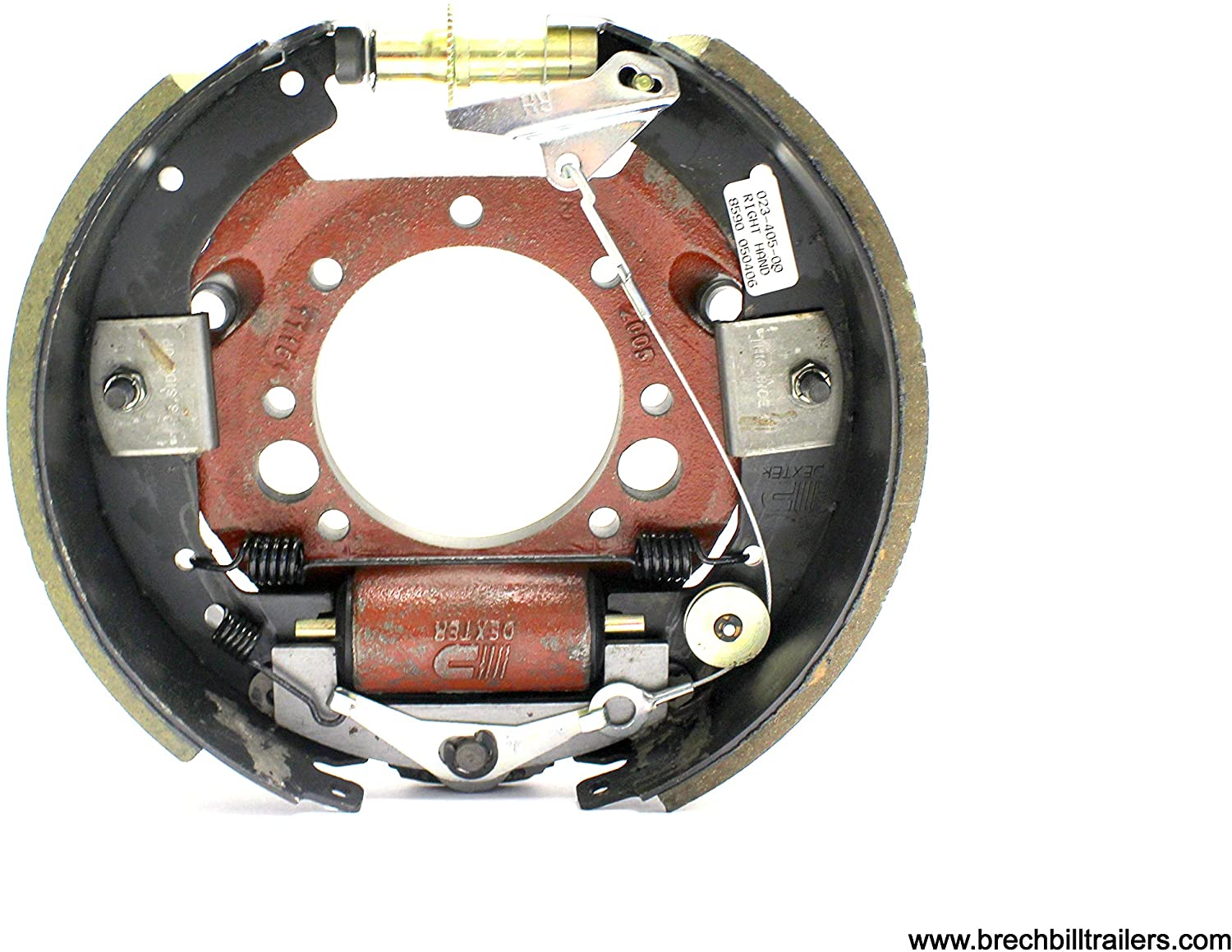 Dexter AXLE K23-405-00 10K HD Hydraulic Brake Assembly 12.25X4 Right Hand