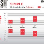 Fastway Flash 42-00-2800 E Series Adjustable Aluminum Ball Mount with 8 Inch Drop, 2 Inch Shank, and Chrome Plated Balls