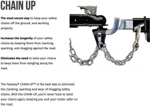 Fastway Chain UP Safety Chain Holder for Ball Mount 82-00-3065