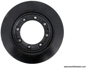 Dexter Axle Disc Brake Rotor for 12K Torflex (#14) Axles-Non ABS- 8 on 6.5 (070-010-02)