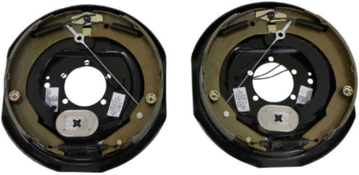 12"x 2" Self-Adjusting Electric Brake Assemblies, Fits Dexter & Lippert 5.2K, 6K, & 7K Axle, 1-(Left) B12EA-21 & 1-(Right) B12EA-22