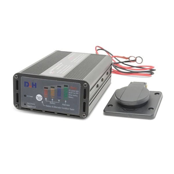 12V BATTERY MAINTAINER/CHARGER, 5-AMP WITH TESTER, 120V AC INPUT, (D1205T)